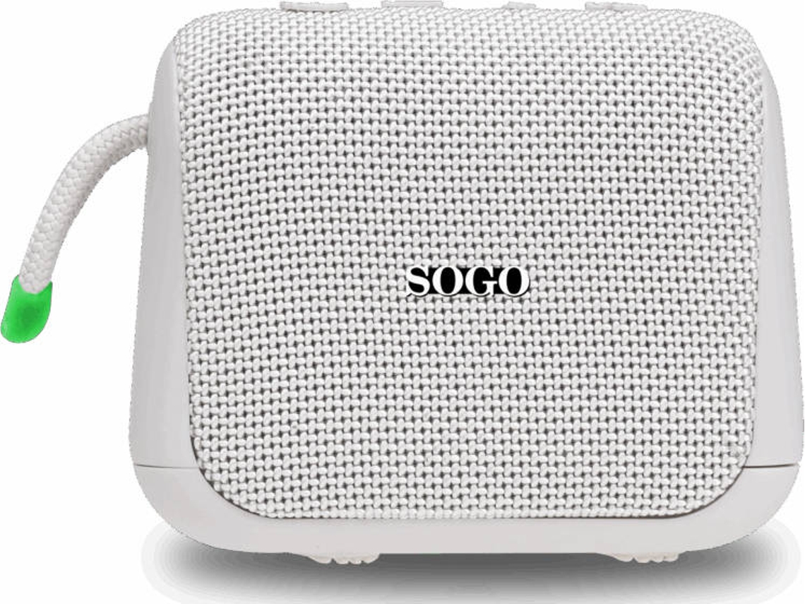 Coluna Bluetooth SOGO ALT-SS-8695 (Autonomia: Até 11 h - Branco)