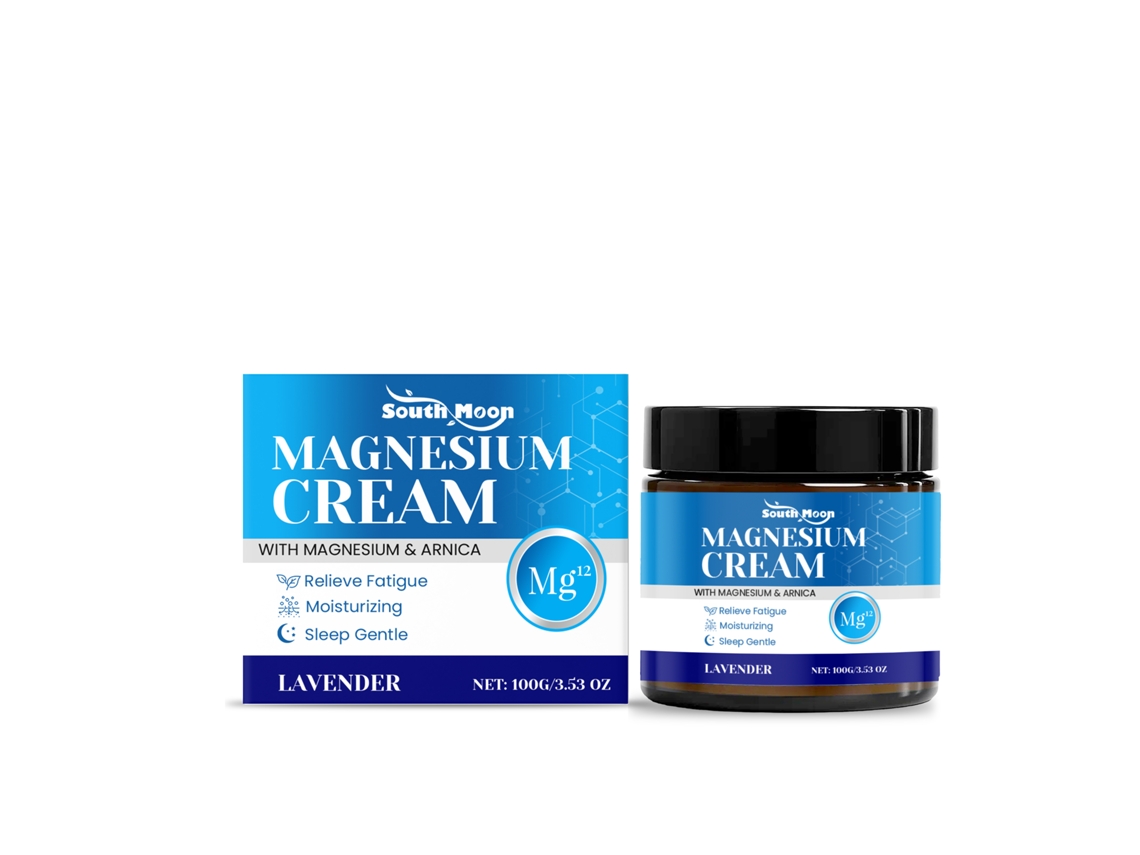 Creme De Magnésio Para Aliviar Do Corpo