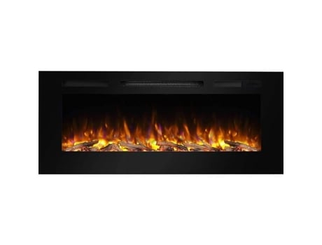 Lareira Elétrica de Parede BALDERIA Fiamma 48 Preto
