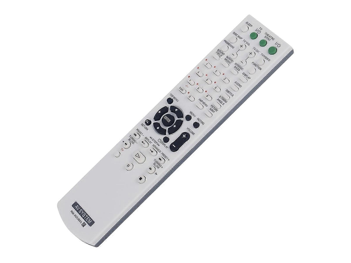 Rm-adu003 Para Controle Remoto Av Do Sistema De Cinema Dav-dx155 Dx255