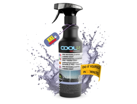 Escobilla Invisível Con Nanorrevestimiento Cool5 Invisível Limpador de 1l