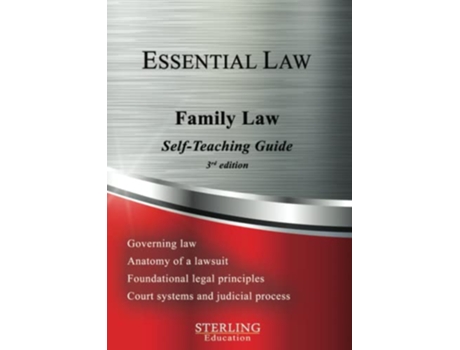 Livro Family Law Essential Law SelfTeaching Guide Essential Law SelfTeaching Guides de Sterling Education (Inglês)