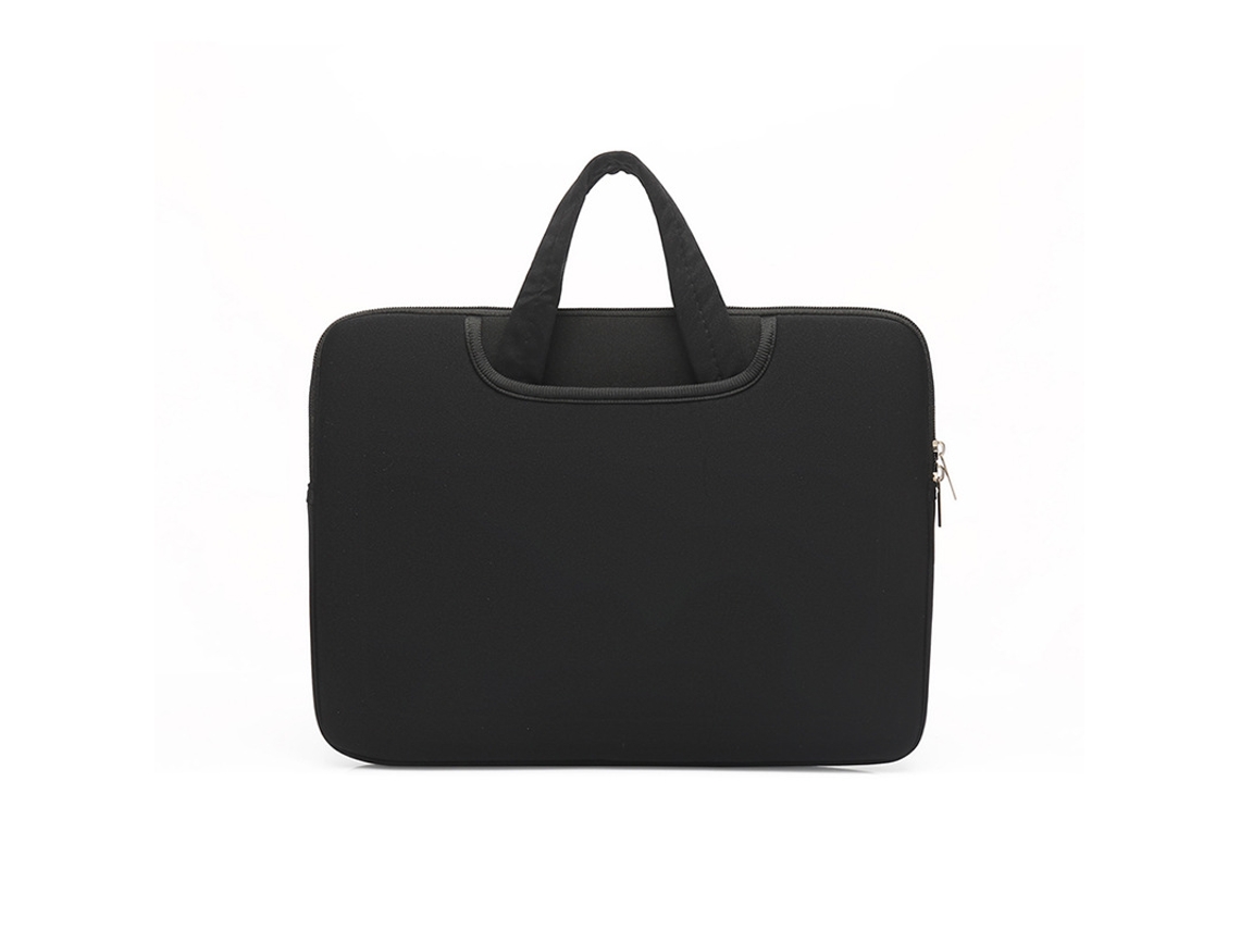 Bolsa Impermeável Para Laptop De 12 Polegadas, Preta.