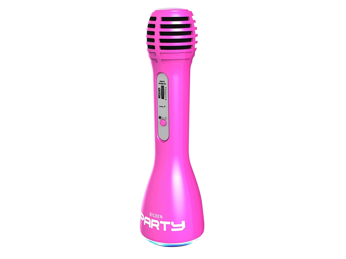 Microfone Karaoke Sem Fios BIGBEN Partybtmicpk 9W