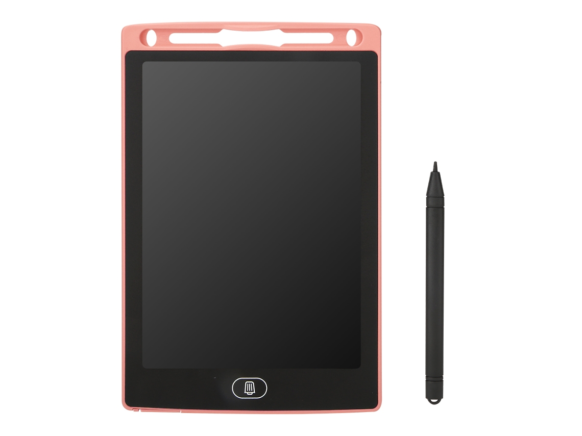 Quadro Branco Eletrônico Portátil Lcd Para Crianças Slowmoose (10 Rosa Com Tela De Bloqueio)
