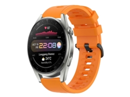 Pulseira De Silicone Macio De Cor Sólida Para Huawei Watch 3 Pro 22mm