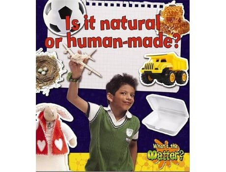 Livro is it natural or human made? de paula smith (inglês)