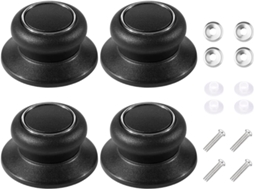 Pacote com 4 Botões de Substituição para Tampa de Panela Caçarola de Silicone e Vidro SUNNY SPACES