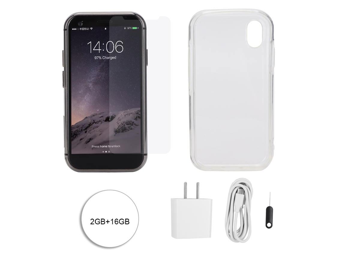 Laxiscreed Smartphone Android Com Bluetooth, Dual Sim E Wi-fi Para Uso Diário