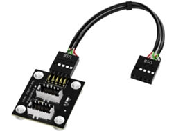 Adaptador De Extensão Usb 3.1 Macho Chave Dupla Para Conector