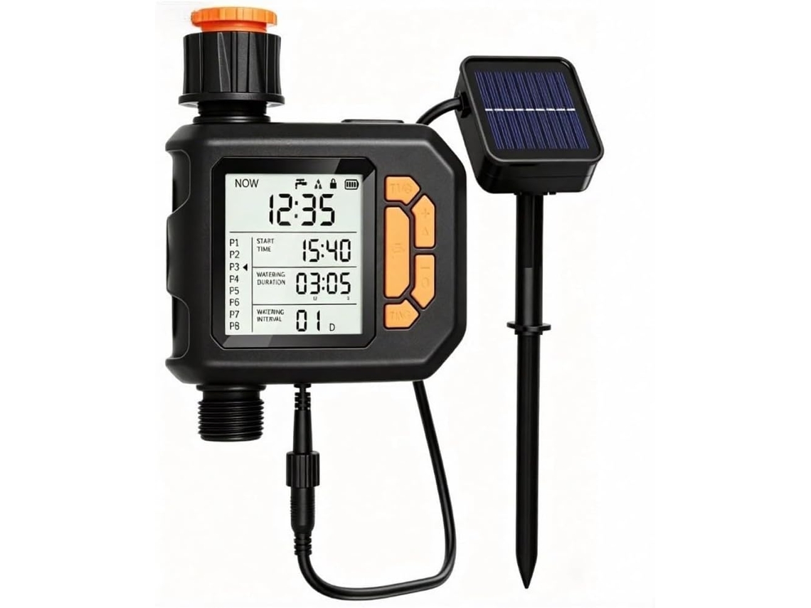 Sistema De Irrigação Automática Para Jardim Com Sensor Chuva,
