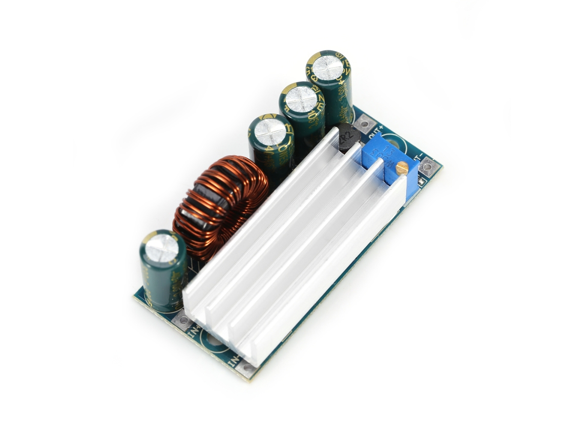 Módulo Conversor de Voltaje Cc Boost Buck Step Up Down de Potencia Alta 30w 0.5v~30v