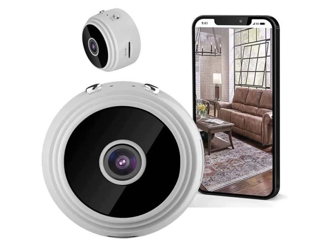 Mini Câmera Espiã Oculta Hd 1080p Sem Fio Portátil Com Visão Noturna, Detecção De Movimento, Câmera De Vigilância Perfeita Folaya