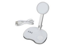 Cargador inalámbrico magnético de 15 W, rápido, plegable, soporte multifuncional, aleación de aluminio Y5 | S/MARCA