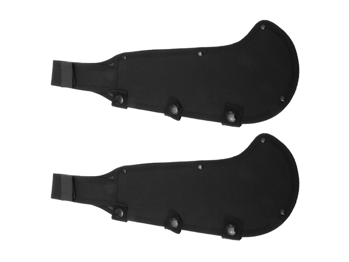 Conjunto De 2 Bolsas Protetoras Para Cinto, Pretas, Em Tecido Xfrd