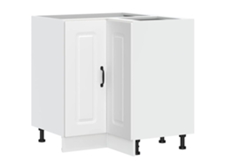 Kitchen Corner Base Cabinet, Kitchen Corner Base Cabinets Vidaxl Branco Madeira Processada (n/a)