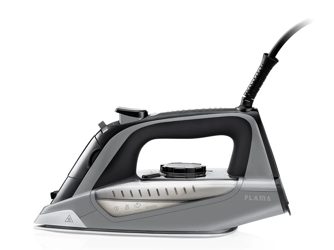 Ferro a Vapor FLAMA 5396FL (Outlet Caixa Aberta - Jato vapor: 210g/min - Base: Cerâmica)