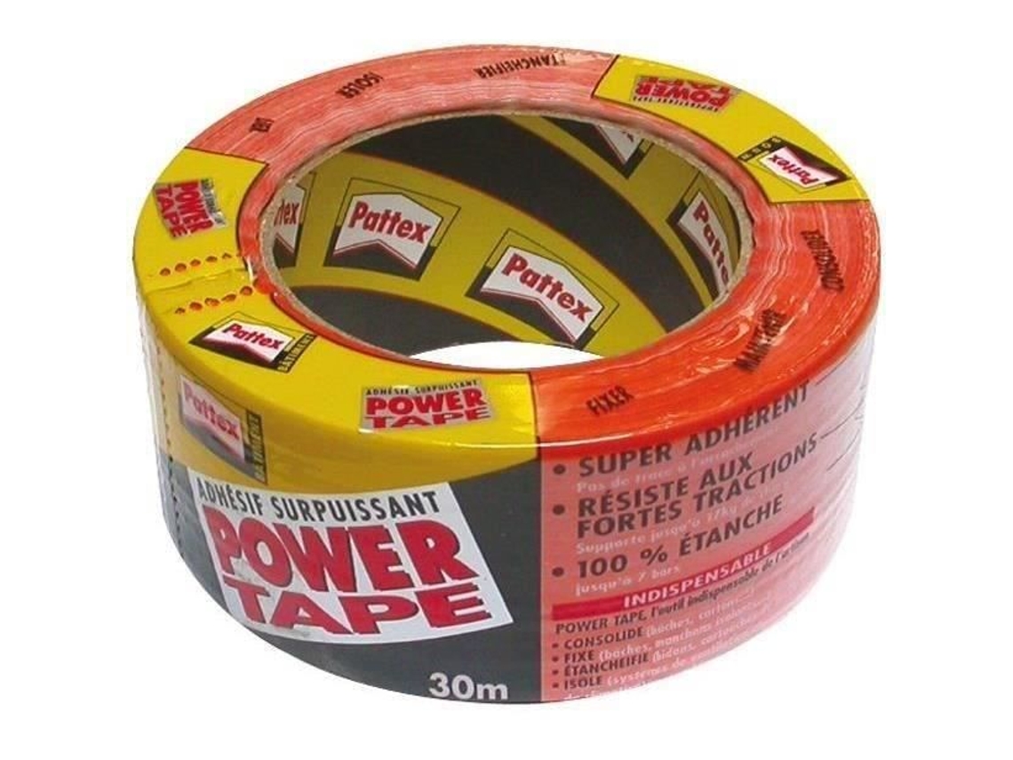 Fita Adesiva Power Tape Pattex Building Laranja 30 M