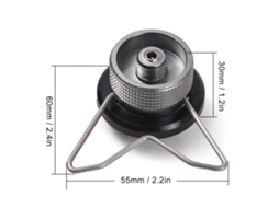Adaptador de Camping para Botijão de Gás Butano