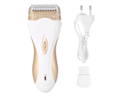 Depilador Elétrico Recarregável Kemei Para Mulheres - Remoção De Cabelo Com Ajuste De Comprimento E Sistema De Massagem