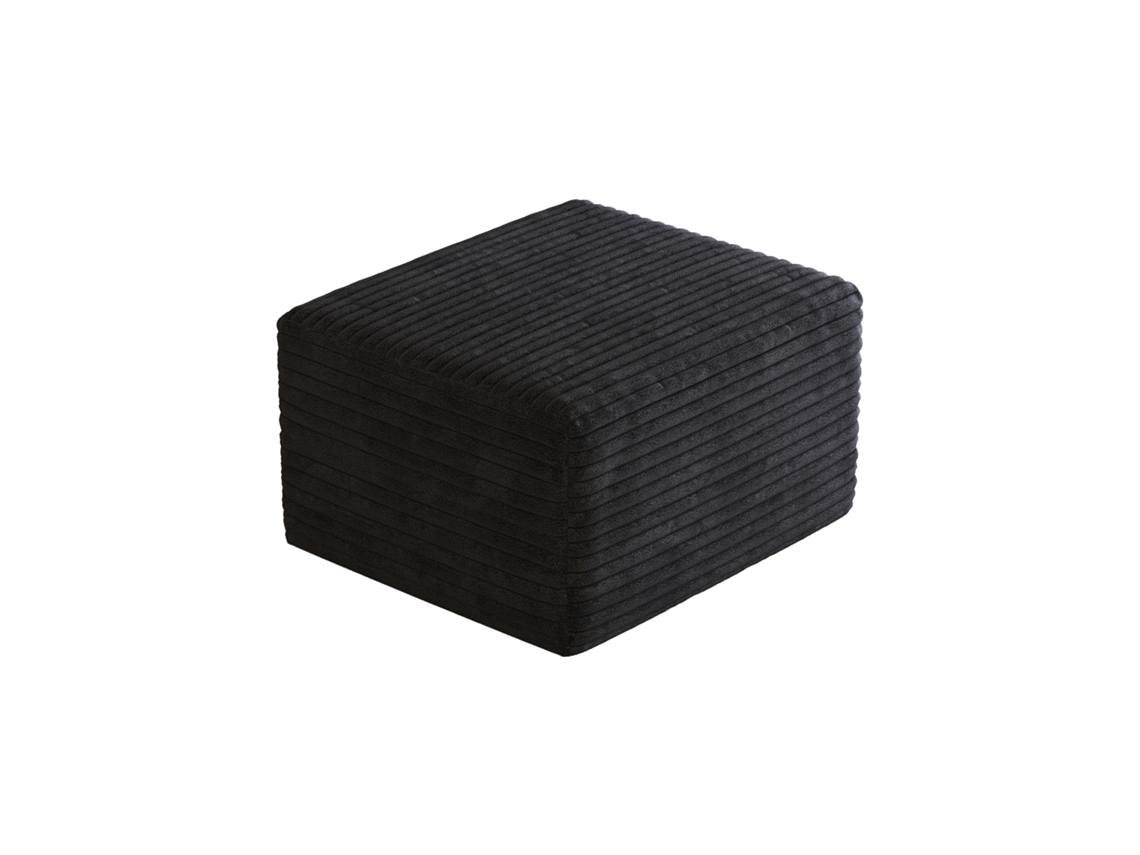 Pufe Preto Y152 - Estilo Moderno E Confortável Para Sua Decoração