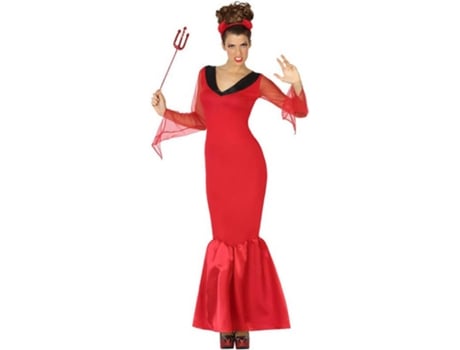 Fato de Mulher DISFRAZZES Diaba Elegante (Tam: M/L)