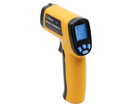 Chef Pomodoro Termômetro de Alimentos Digitais Infravermelhos para Cozinha e Churrasco Exibição de Lcd Iluminada -58 ? ~ 1022 ? -50 ? ~ 550 ?
