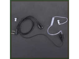 Fone de Ouvido Walkie talkie com Tubo Acústico e Luz, Qcs AQUAFORGE