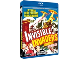 Blu-Ray Invasores Invisibles 1959 Invisible Invaders (Edição em Espanhol)