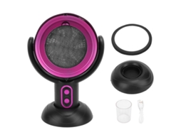 Exaustor de Mesa para Cozinha com Íons Negativos, 2 Velocidades, Filtro Desmontável Roxo | S/MARCA