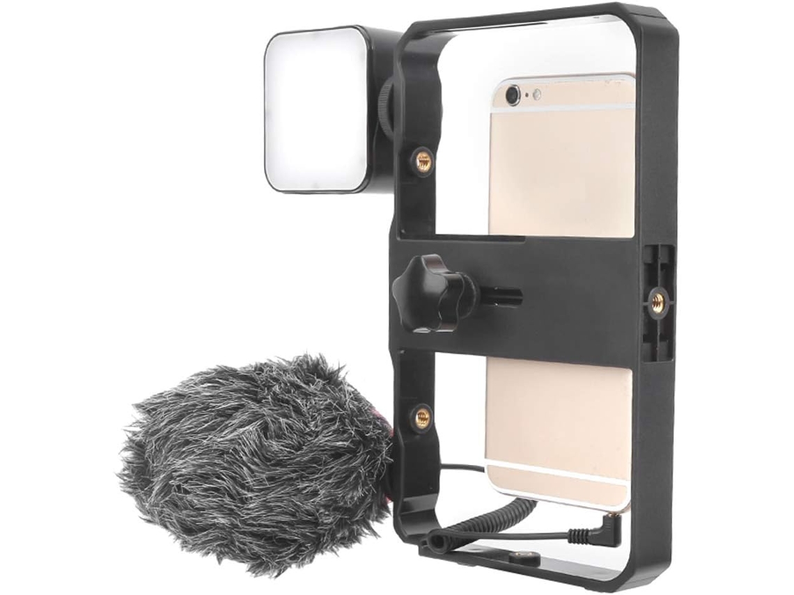 Kit de Luz de Preenchimento para Fotografia com Celular. SFUSHOS