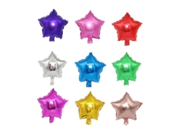 Balão De Alumínio Pentagrama 24pcs Allinless