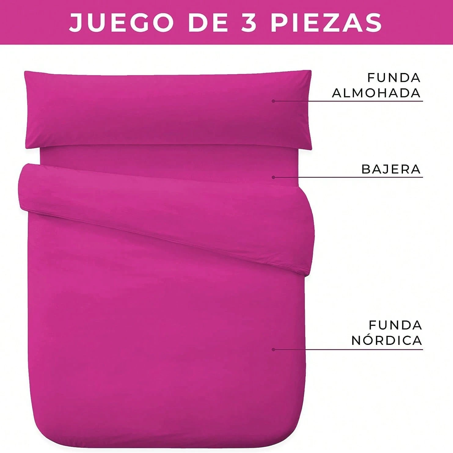 Jogo Lençóis Macio 4 Peças Lençol Baixo Elástico 2 Fronhas Cama 135 150cm