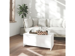 Vidaxl Mesa De Centro 90x50x41,5 Cm Derivados De Madeira Branco