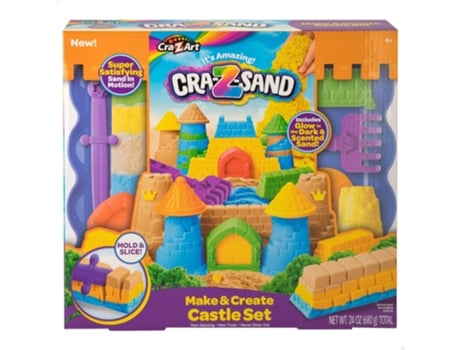 Areia para Brincar CRA-Z-ART Cra-Z-Sand Castle Set Que Brilha No Escuro  (4 anos)