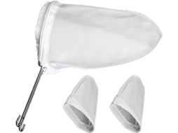 Conjunto De Infusor De Chá Em Metal Resistente À Ferrugem Com Anéis E Saquinhos De Tecido Fino Para Leite,