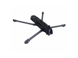 Kit de Frame Erdog Amarelo de 10 Polegadas Compatível com Drones de Corrida Fpv Dji O4 Pro / Dji O3 / Vista / Analógicos MDUG (7, 8, 9 e 10 Polegadas)