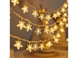 Led Estrela Branca Quente 6 M, 40 Luzes STELASPLEN