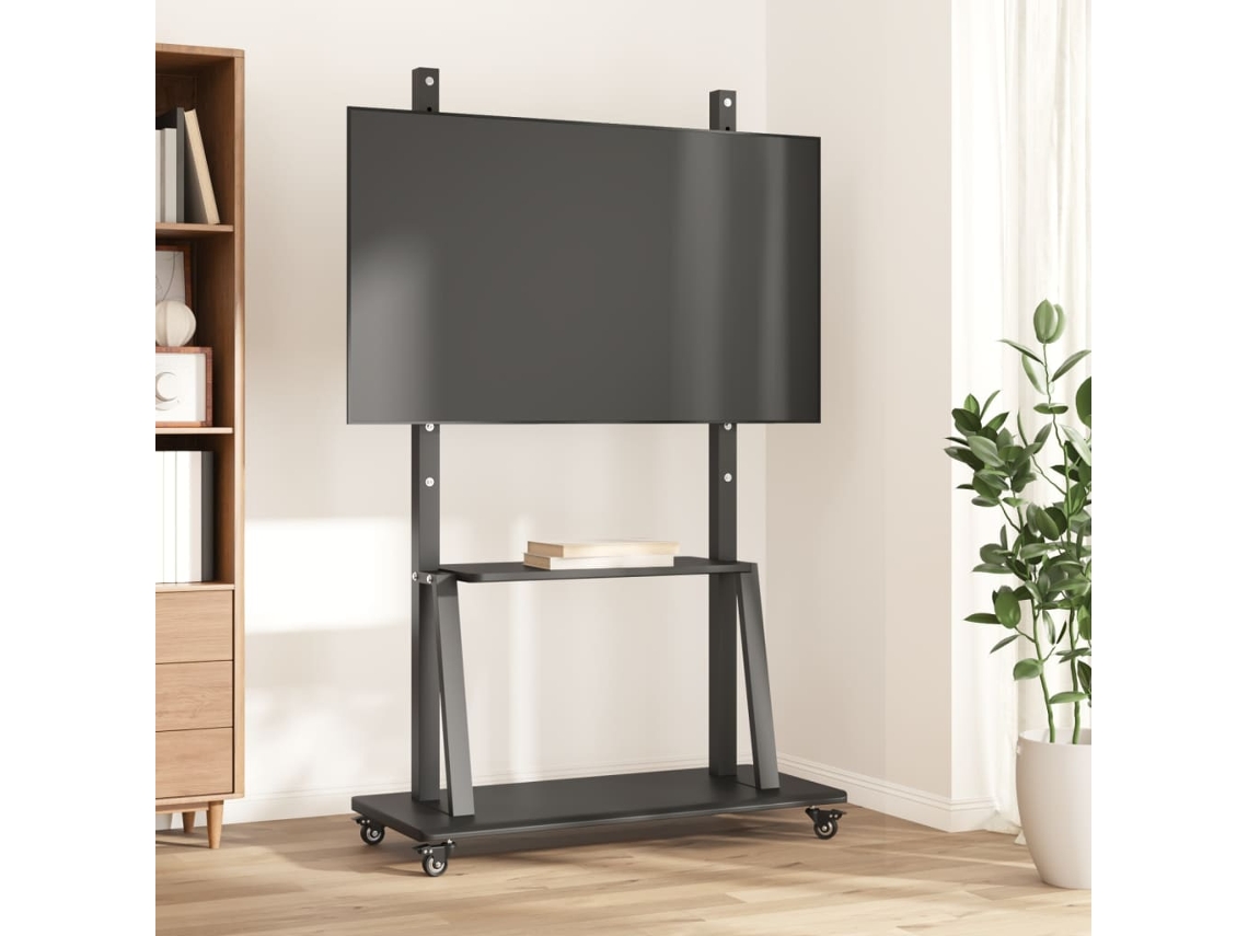 Suporte De Tv | Móvel De Tv C/ Rodas Ecrãs De 32 90 Max Vesa 800x600mm 100kg Wsd568070 Lovely Home