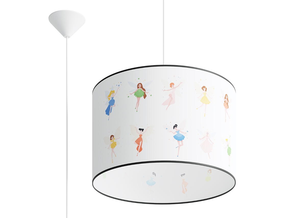 Luminárias Pendentes Wróżki de Pvc Multicolorido 95X40X40Cm SOLLUX LIGHTING