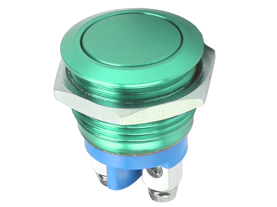Interruptor Push button Metal Impermeável Auto redefinido