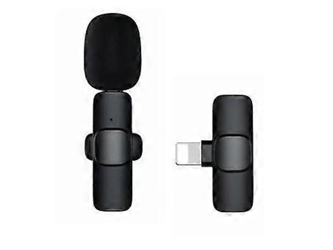 Microfone De Lapela Sem Fio Tipo C - Microfone Condensador Omnidirecional Sem Fio Para Entrevistas, Vídeos, Podcasts, Vlogs E Youtube. Pacote Com 2 Un