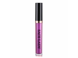 Lápiz Labial Líquido De Brillo Metalizado Mate Duradero Nude Pigmento Maquillaje (04)
