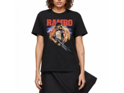 Rockinstone Rambo Movie Exploooooode Black Adult T-shirt Size:xl