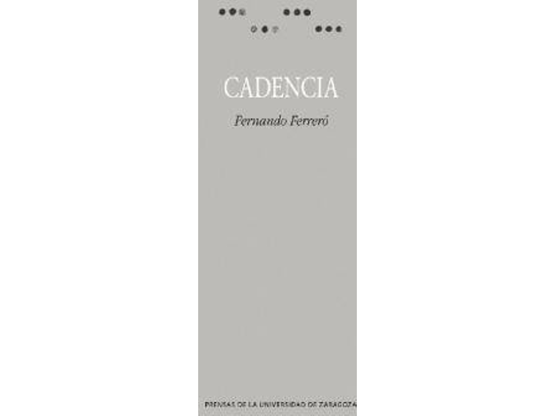 Livro Cadencia de Fernando Ferreró (Espanhol)