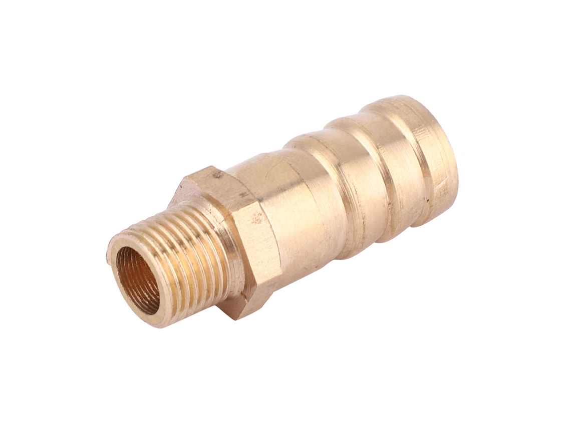 Conjunto De 5 Ligações Masculinas De Tubo De Cobre De 12mm Laxiscreed Com Encaixe Métrico Bsp