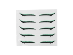 Adesivos Reutilizáveis De Eyeliner Autoadesivos Coloridos Para Maquiagem, À Prova De Água E Duradouros