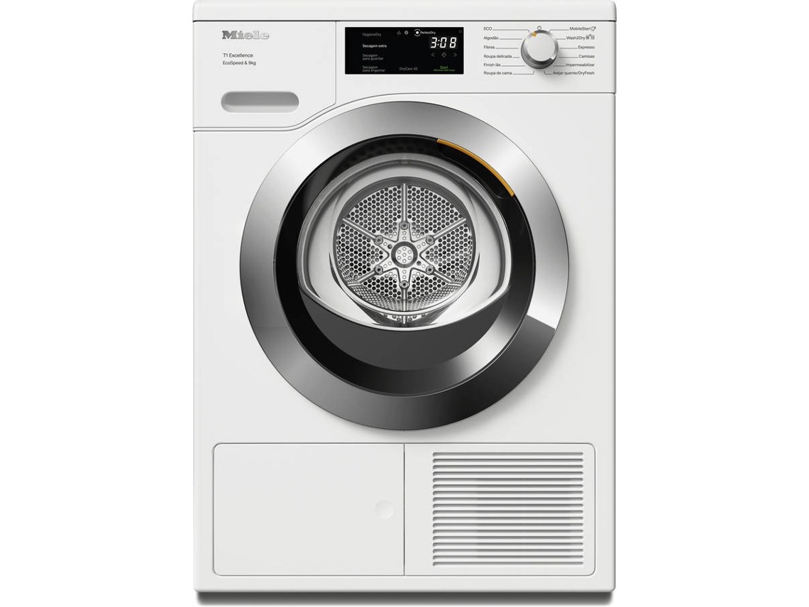 Máquina de Secar Roupa MIELE TEH785WP (9 kg - Bomba de Calor - Branco)