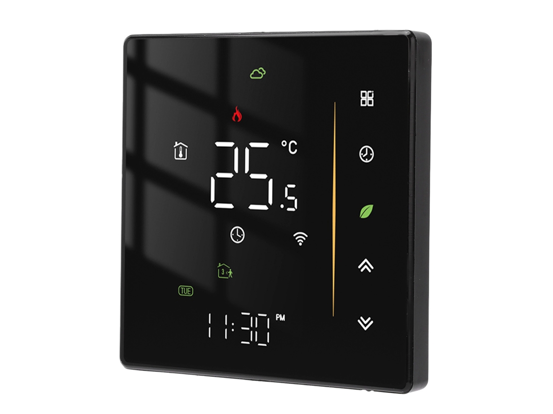 Laxiscreed Termóstato Programável Wi-fi Com App, Controle Remoto E Redução No Consumo De Energia