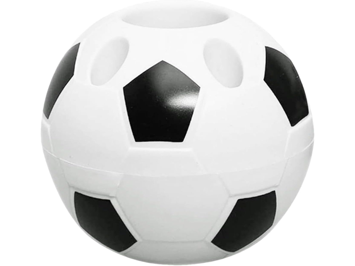 Porta-lápis em formato de bola de futebol Criativo